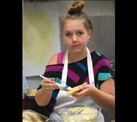 Local girl works around sight impairment