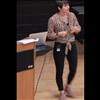 Katharina Werner, Pathway Program Manager at the Missoula YWCA, presents information on human trafficking.