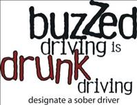 Be a saint — drive sober
