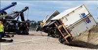 Group effort re-opens highway, contains leaking acid