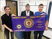 American Legion contest winners