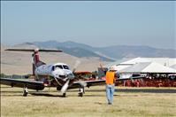 Huckleberry pancakes served at annual fly-in