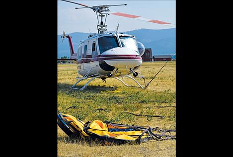 St. Ignatius airport becomes hot spot for fire traffic
