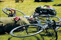 Cyclists visit Polson on Montana tour