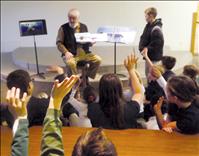Local author reads at Christian school