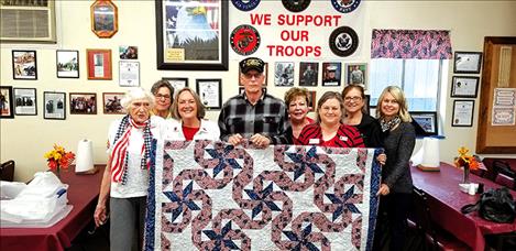 DAR awards Quilt of Valor to local veteran