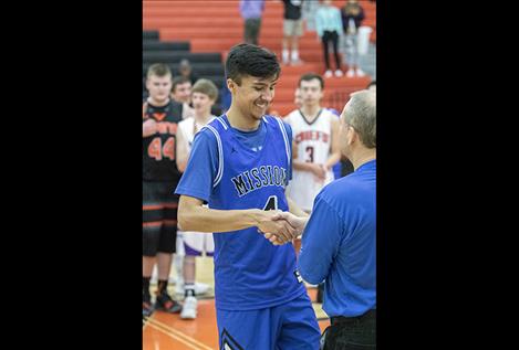 Outstanding athletes from area high schools joined forces for the 24th annual All-Star basketball game, held Thursday evening at the Ronan Event Center, top.