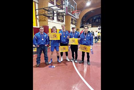 Choteau Classic  second- place team finishers Mission/Charlo  Bulldogs.