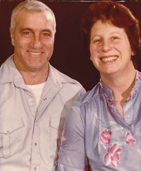 Grace Larson and Lyle Larson, circa 2005