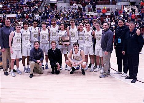 Polson Pirate basketball players, Class A third place finishers