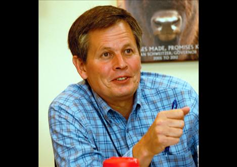 Steve Daines talks about a shortage of wood and concrete  workers in Bozeman, where he lives. He approves of Job Corps,which teaches young people a trade or skill and makes them employable.