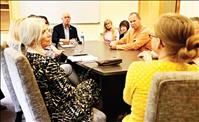 Foster Care providers meet with governor