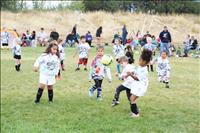 Kids soccer touches multiple generations