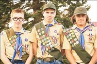 Three local students achieve eagle scout rank