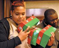 Kicking Horse students participate in Operation Christmas Child 