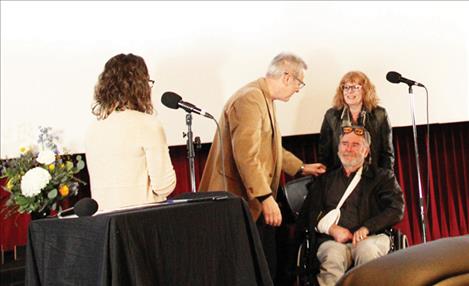 Steve Pickel acted as the event photographer for FLIC for around a decade before a medical event made him unable to participate this year. The Kings surprised him with the Impact Award after convincing him to come visit the cinemafest. 