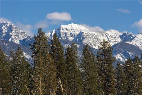 Several March snow storms have added to snowpack in the Mission Range.