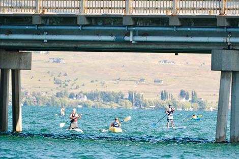 Paddle for clean water in the annual Poker Paddle