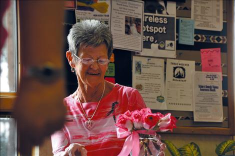 Peggy Sloan is a breast cancer survivor. 