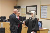 George Simpson sworn in as new Polson police chief