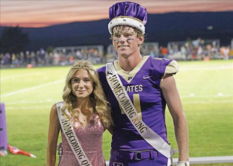 Polson’s 2023 homecoming king and queen are Brock Henriksen and Adison Carlson.