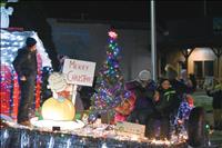 Ronan celebrates season with parade of lights, holiday raffle