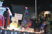 Ronan celebrates season with parade of lights, holiday raffle