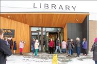 Newly renovated library reopens to the public