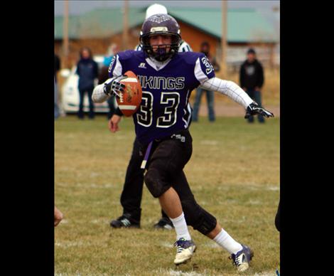Jacen Peterson stepped into the quarterback role after Michael Delaney went down with an injury.