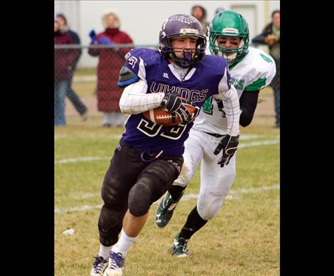 Jacen Peterson stepped into the quarterback role after Michael Delaney went down with an injury.