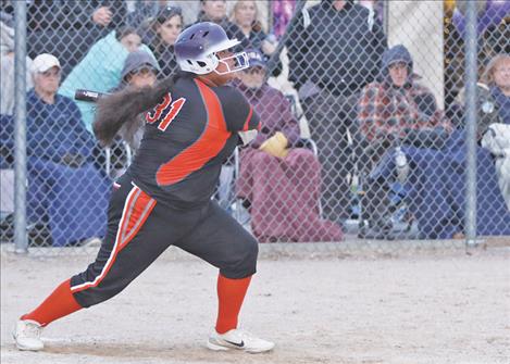 Ronan Maiden Nevaeh Perez slams homerun number two.