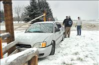 Winter weather leads to fatal wreck, slide-offs