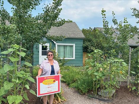Tam Newby, award for sustainable garden