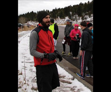 Race organizer Michael Brandt