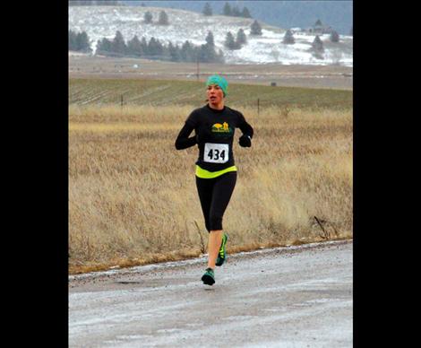 Trisha Drobeck, first-place finish, women