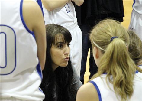 Lady Bulldog Head Coach Hayley Carr