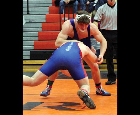 Heading into to the State all-class tournament in Billings, Mission-Charlo wrestler Jacen Peterson stays undefeated throughout two seasons of wrestling.