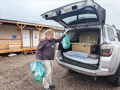 Mark Logsdon, a Whitefish resident and community health worker at Logan Health, participated in the grant program’s trainings. He is working on a FoodRX program to address food insecurity and chronic health issues in Montana.