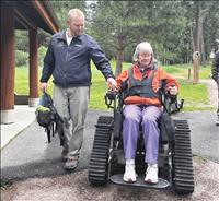 Find freedom, adventure with trackchair