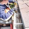 Clear debris from your roof and rain gutters to help create a defensible space.