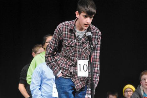 2014 Lake County Spelling Bee Champion Chase Bocksnick