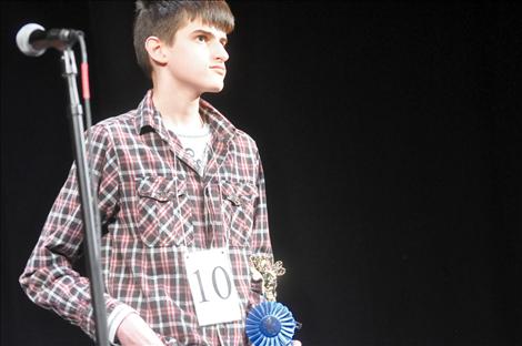 2014 Lake County Spelling Bee Champion Chase Bocksnick