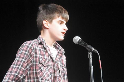 2014 Lake County Spelling Bee Champion Chase Bocksnick