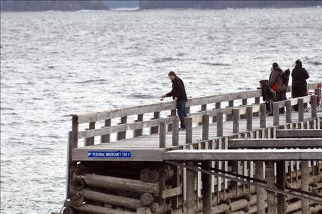 A family hits the docks for the first weekend of Mack Days. 