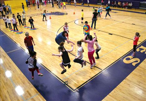 For at least 20 years, Linderman Elementary School has held a Jump Rope For Heart event in the Linderman Gymnasium.