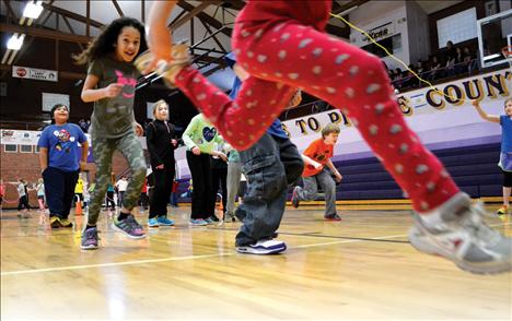 For at least 20 years, Linderman Elementary School has held a Jump Rope For Heart event in the Linderman Gymnasium.