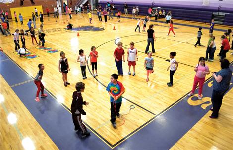 For at least 20 years, Linderman Elementary School has held a Jump Rope For Heart event in the Linderman Gymnasium.