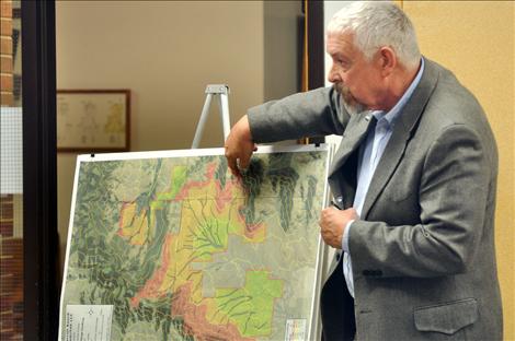 Nick Kaufman, vice president for WGM Group that is contracting a Buddhist retreat center near Hot Springs, describes how construction will impact western Lake County.