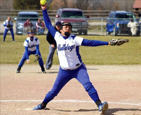 MAC pitcher Courtney Charlo will be stepping up in the circle this year after “living in the shadow of the big all-staters,” according to Coach Susan Weaselhead.