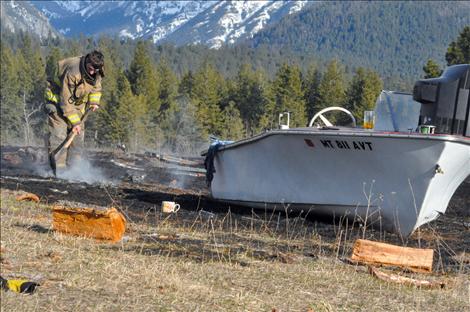 Ronan volunteer AA March 31 private burn in Ronan grew out of control when the wind picked up.